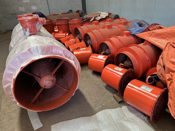 FBD煤矿用隔爆型对旋通风机